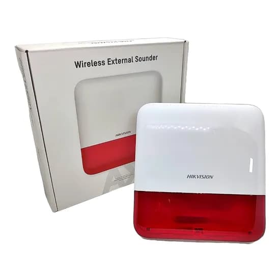 Hikvision Incendio-Sirene Alarme Externo Wifi DS-PS1-e-WB PY