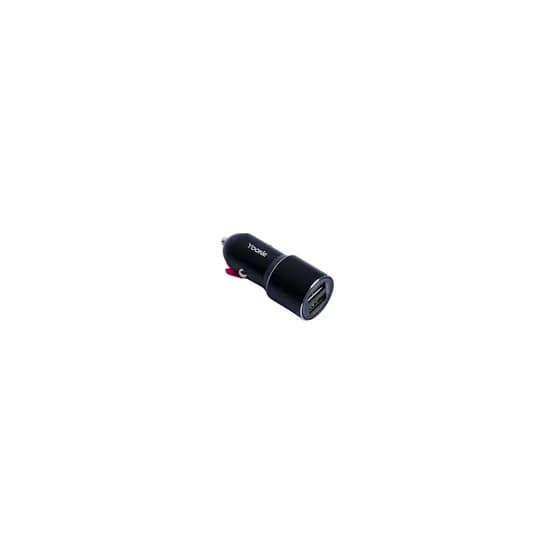 Carregador Veicular Yookie PC4 – 2X USB/USB C - Preto