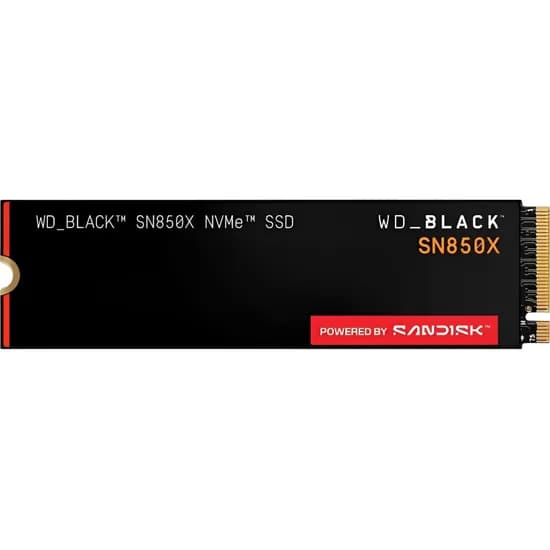 SSD M.2 Nvme Western Digital Wd_Black SN850X 7300-6600 MB/s 8 TB Sem DissiPador (WDS800T2HE)