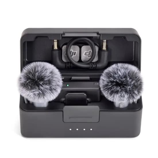 Microfone Dji Mini 2 (2 TX+1 RX+Carregamento Case )