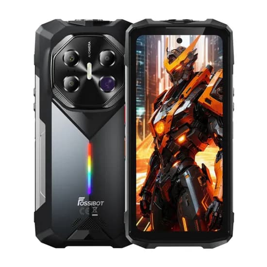 Celular Fossibot F113 / 12GB / 256GB / 6.7" / 2000MAH / 50MP + 64MP / Dual Sim - Metallic Gray