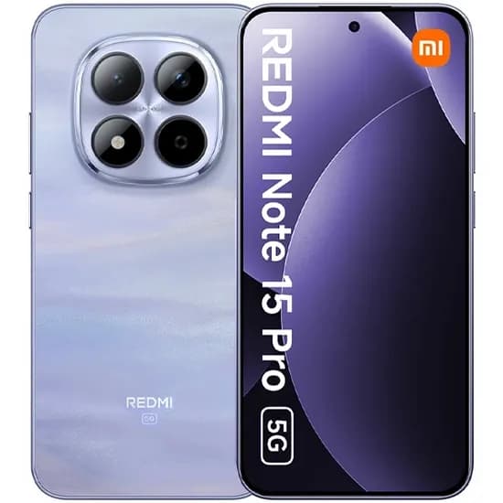 Celular Xiaomi Redmi Note 15 Pro 5G Dual Sim de 512GB/12GB Ram de 6.83" 200+8MP/20MP - Mist Purple (Global)