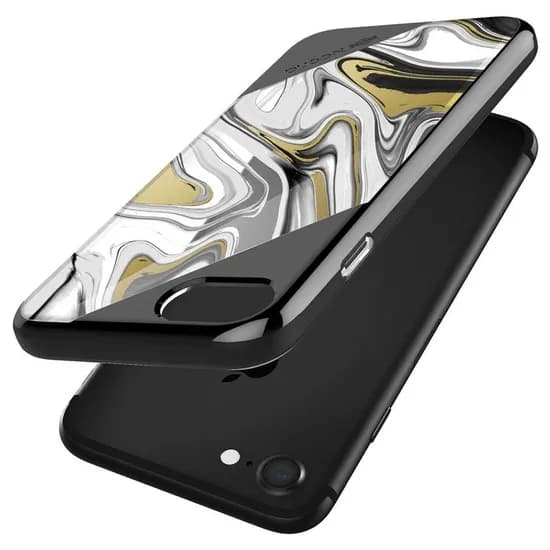 Capa X-Doria Revel Lux Swirl para iPhone 7 Black