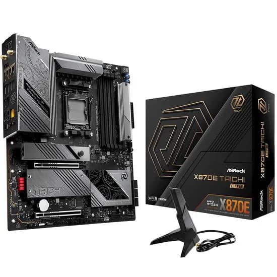 Placa Mãe Asrock X870E Taichi Lite AM5 DDR5