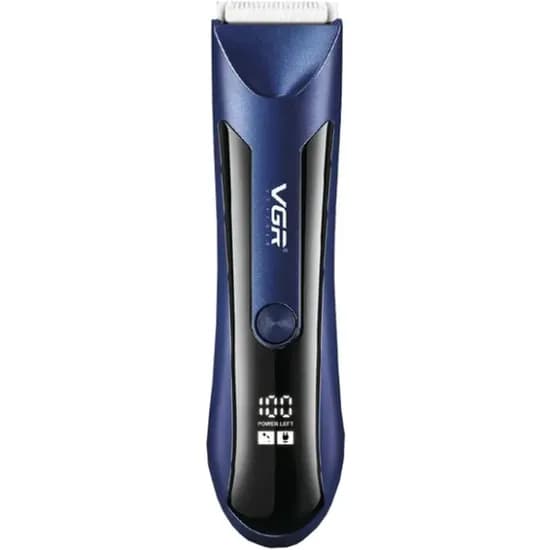 Aparador / Cortador de Cabelo Voyager VGR V-951 Hair & Body Trimmer / Recarregável - Preto/Azul