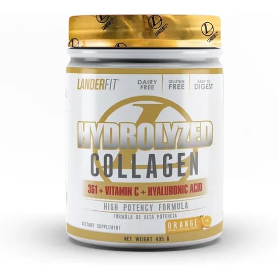 Supl. Landerfit Hidrolyzed Collagen 405GR Orange