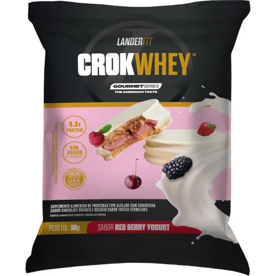 Supl. Alfajor Crokwhey Red Berry