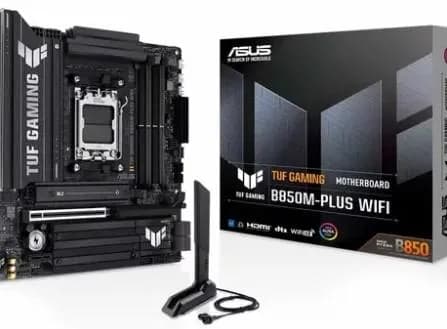 Placa-Mãe Asus B850M-Plus Tuf Gaming AM5 DDR5 Wifi 7