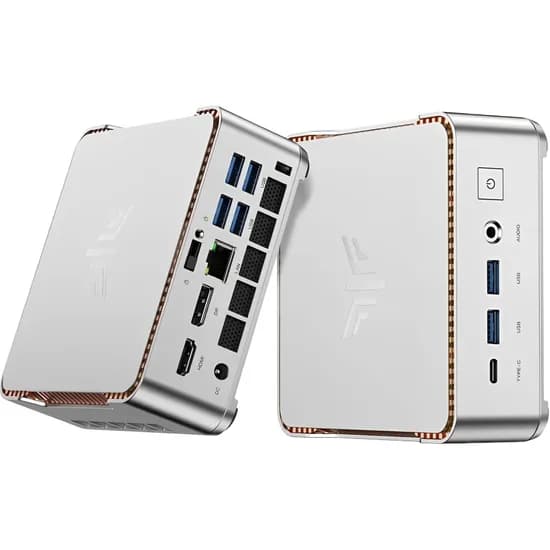 Mini PC Kamrui Pinova P2 AMD Ryzen 3 4300U 16 GB DDR4 512 GB SSD - Branco