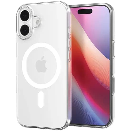 Capa Spigen iPhone 17 Crystal Hybrid ACS09649 - Clear White