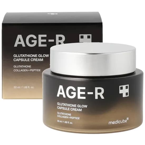 Creme Facial Hidratante Medicube Age-R Glutathione Glow Capsule de 50 ML