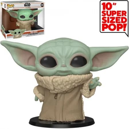 Funko Pop Star Wars Mandalorian *Super Sized 10*Baby Yoda The Chil 369