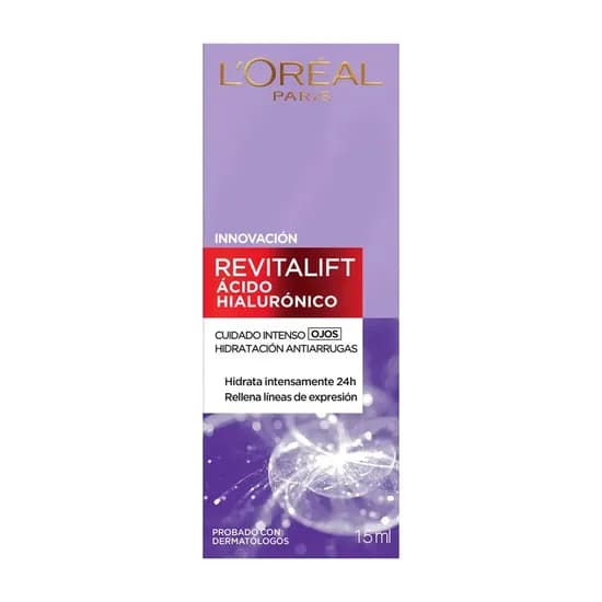Loreal Crema Antiarrugas para Ojos Revitalift Acido H. 15ML
