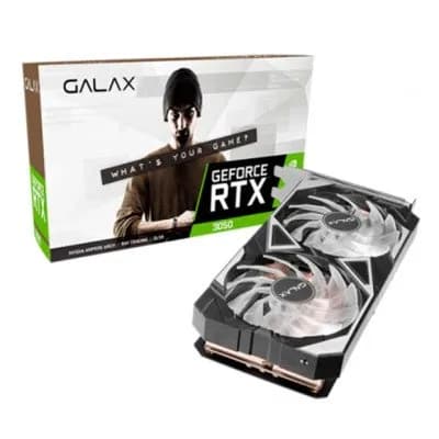 Placa de Vídeo 6GB RTX3050 Galax 1-Click Oc Ex 35NRLDHP90DV