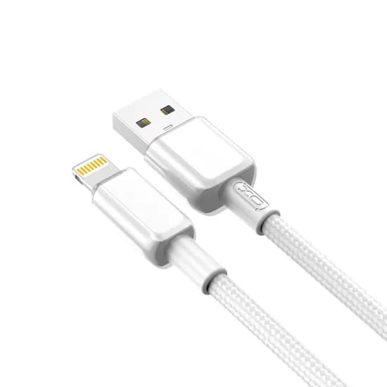 Cabo Xo NB249 Lightning/USB-A 5A/1M - Branco