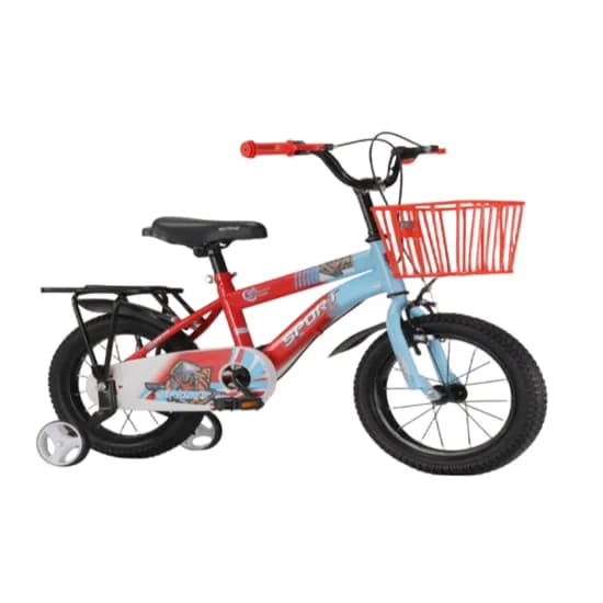 Bicicleta Infantil Sport Aro 12 Vermeho/Azul