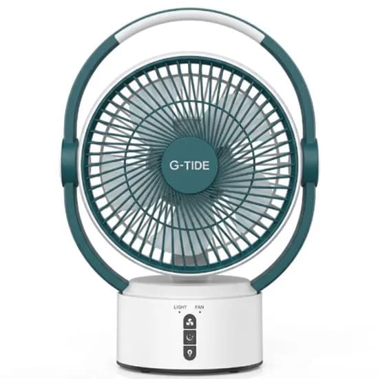 Mini Ventilador de Mesa G-Tide FS01 / Recarregavel 360° 3600MAH - Green