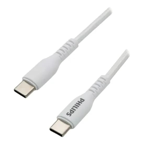 Cabo Philips DLC5021CW/70 Usbc A Usbc 1 Metro - White