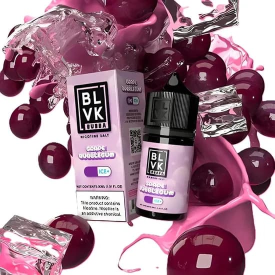 BLVK 30ML Salt Bubba Grape Bubblegum 50MG