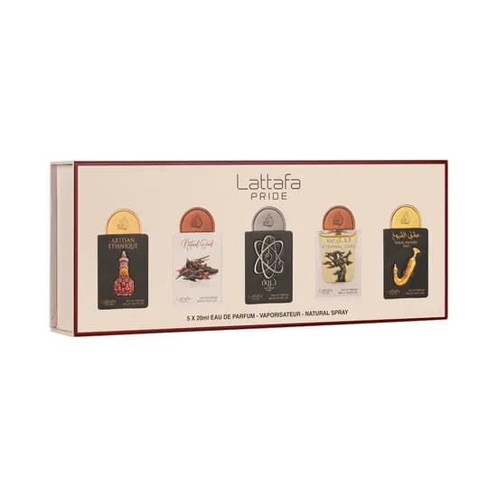 Kit Perfumes Lattafa Pride Collection Nº 3 Edp - Unisex 5 Piezas