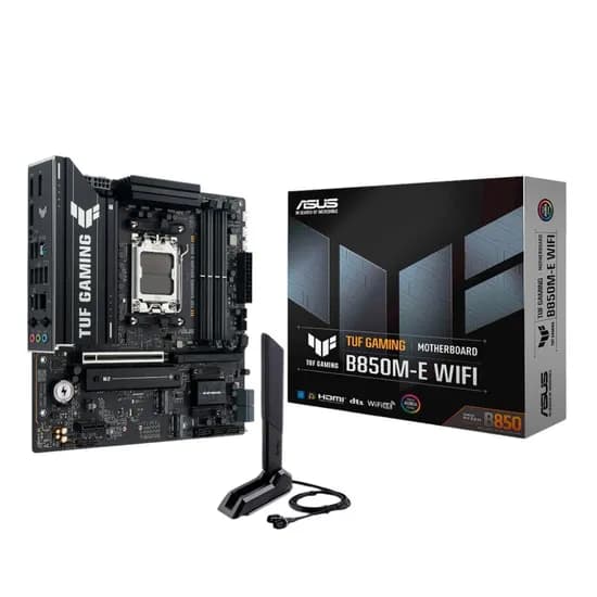 Placa-Mãe Asus Tuf Gaming B850M-e Wifi Socket AM5 Micro-ATX