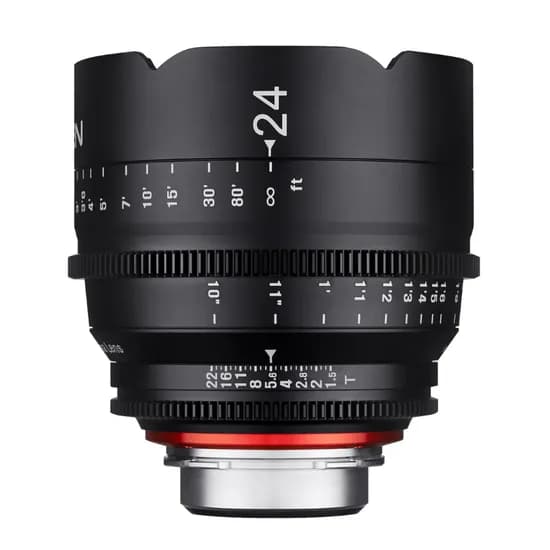 Lente Cine Samyang Xeen Canon 24MM T/1.5 Ef FF
