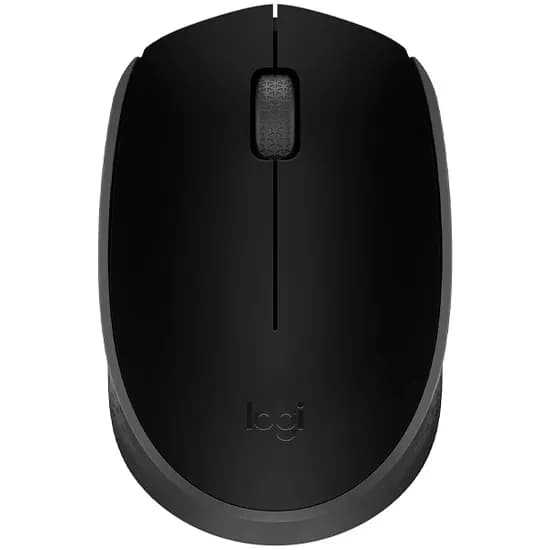 Mouse Sem Fio Logitech M170 Até 1.000 Dpi - Preto