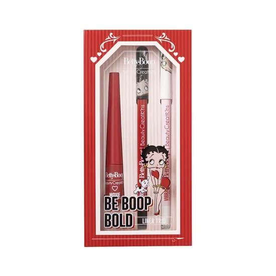 Set de Cosméticos Beauty Creations Betty Boop Eyeliner Trio 3 Piezas