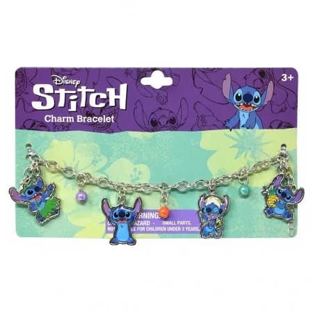 Charm Bracelet Disney Stitch And Jelly Beads 6602
