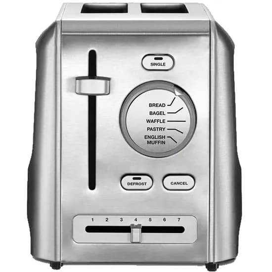 Torradeira Cuisinart CPT-620P1 2 Fatias 110V - Prata