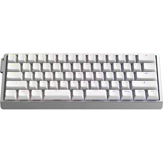 Teclado Mecânico Gamer Wooting 60HE V2 RGB 60% - Bright Silver