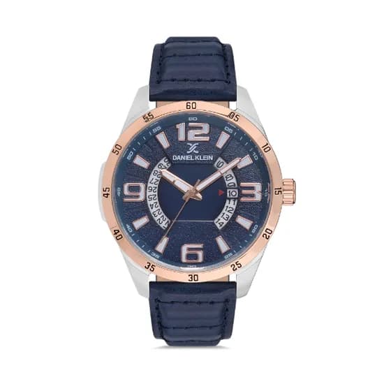 Relógio Analógico Masculino Daniel Klein Premium DK.1.12587-3 - Prata/Azul