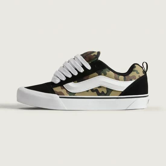 Calzado Vans Knu Skool Camo Black Green