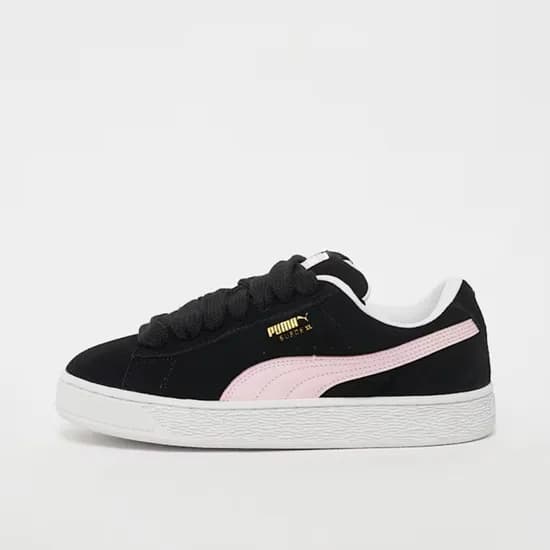 Calzado Puma Suede XL Fem Negro Rosa