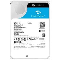 HD Seagate 20TB Skyhawk Ai Surveillance 3.5" SATA 3 7200RPM - ST20000VE003 (Garantia BR)