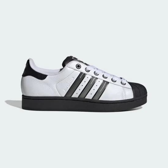 Calzado Adidas Superstar II Blanco Negro