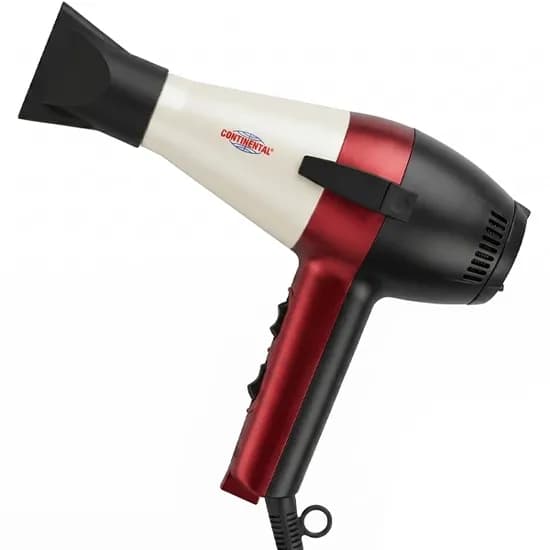 Secador de Cabelo Continental RCY2005 2.000 Watts 127V ~ 60HZ - Branco/Vermelho/Preto