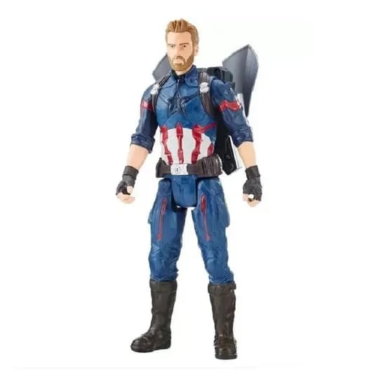 Boneco Hasbro Avengers E0607 Power Pack Capitão América - E0607