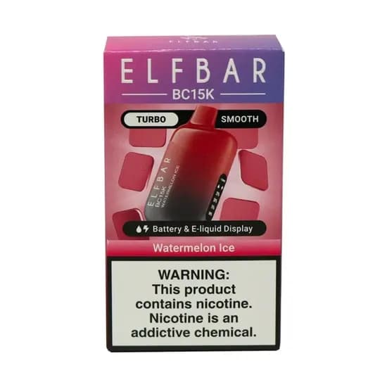 Pod Descartável Elf Bar BC15K Watermelon Ice