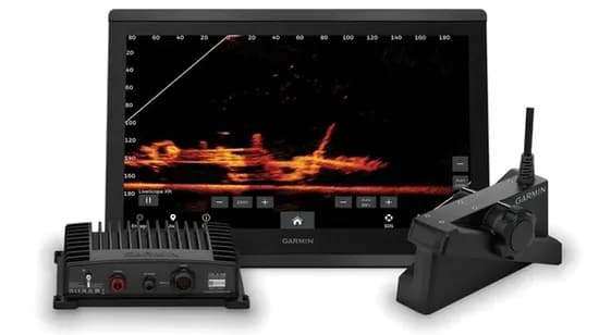 GPS Garmin Echomap UHD2 93SV + Transdutor GT56UHD-TM + Livescope Plus System + GLS 10 e Transducer LVS34