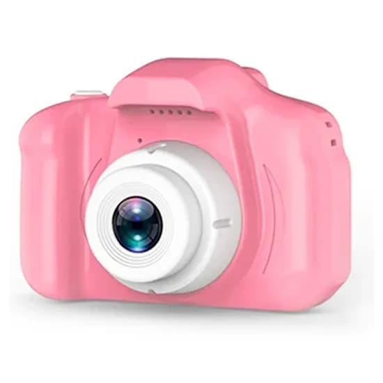 Camera para Criança Children's Digital / 2" / 400MAH / 4 Funçoes / 5V / 1A- Rosa
