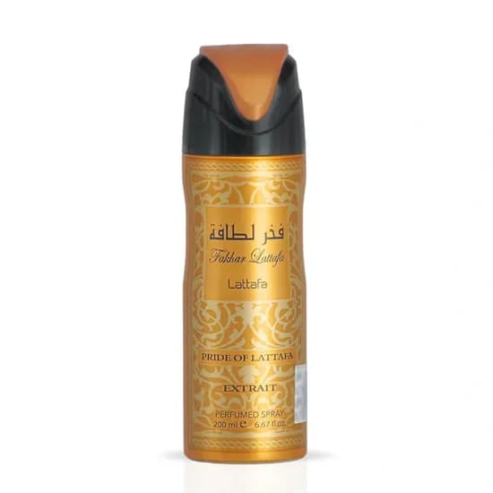 Spray Corporal Unisex Lattafa Fakhar Extrait Gold 200 ML