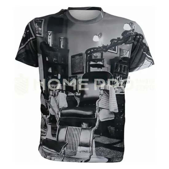 Camiseta de Barbeiro Cod 350 Tamanho XL