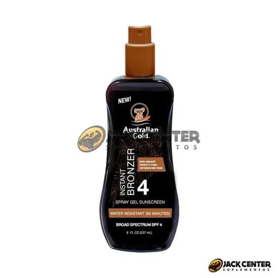 Bronzeador Spray Australian Gold Instant Bronzer SPF4 237ML
