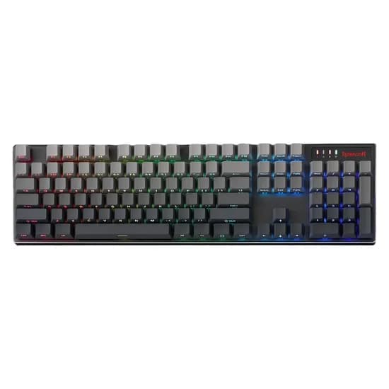 Teclado Gamer Redragon Dharma Pro K556SP-RGB-Pro RGB USB-C - Preto