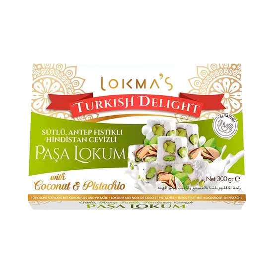 Lokmas Delight Con Coco Y Pistacho 300G