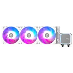Water Cooler para Processador MSI Mag Coreliquid A13 360 White Intel 1150-1851 AMD AM5-AM4 Argb 360MM - Branco