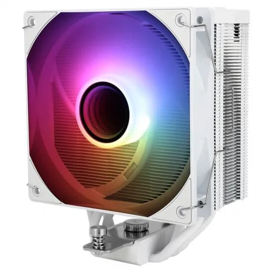 Air Cooler Cpu Thermalright Assassin Spirit 120 Visión TL-C12W-s V3, Argb, Branco, 120MM, Intel 115X/ 1200/ 1700/ 1851, AMD AM4/ AM5