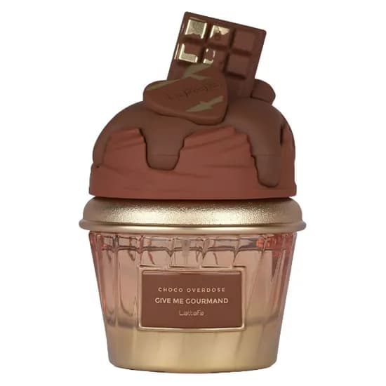 Perfume Lattafa Gourmand Choco Overdose Feminino Eau de Parfum 75ML