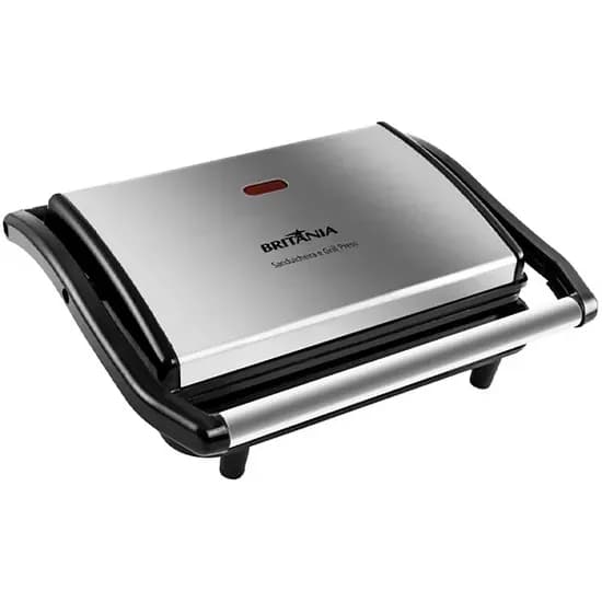 Torradeira Aiwa AWTD1430 850 Watts 7 Temperaturas 220 - 240V ~ 50/60HZ - Preta/Prata